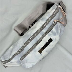 Petunia Pickle Bottom All-Around Belt Bag in Smoke Swirl Tie Dye